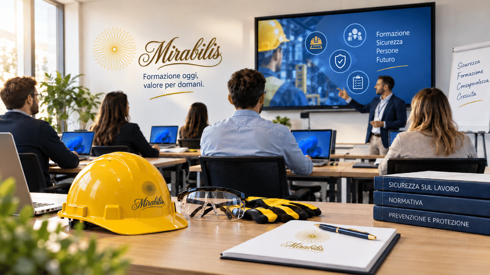 Formazione sulla sicurezza sul lavoro Mirabilis
